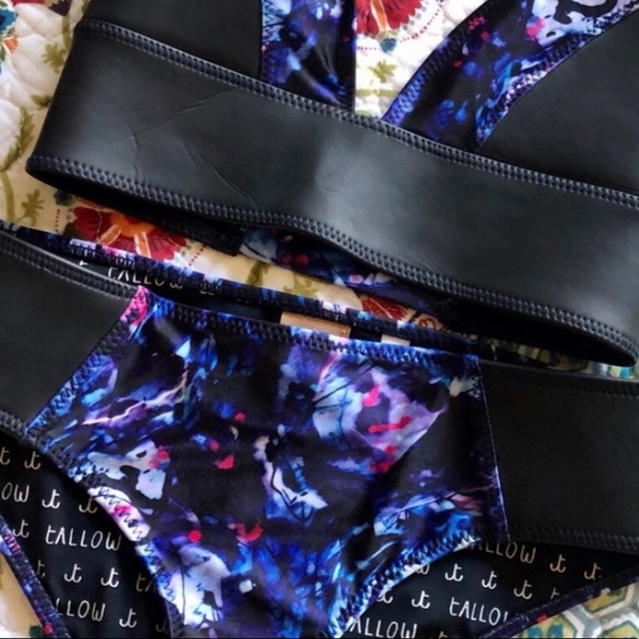 Tallow Kassia Neoprene Surf Bikini Billabong Roxy Seea 4 - Picture 5 of 5